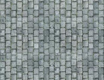 HEK12072 - 3 sheets of large cobblestones 34x21 cm