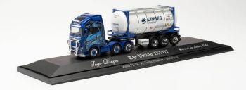 HER122184 - VOLVO FH GL 6X2 with semi-trailer XL tank container INGO DINGES