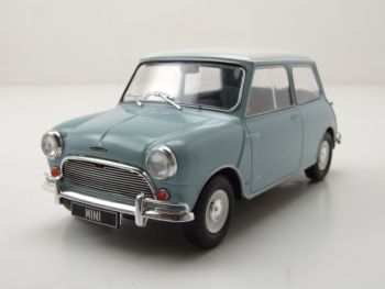 WBXWB124183 - AUSTIN Mini Cooper S 1965 Light blue with white roof