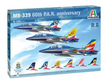 ITA1461 - MB-339 60th Anniversary Fighter Aircraft to assemble and paint