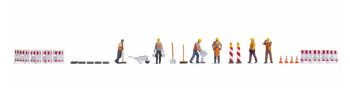 NOC16262 - Thematic Figurines - Roadwork - Workers and accessories