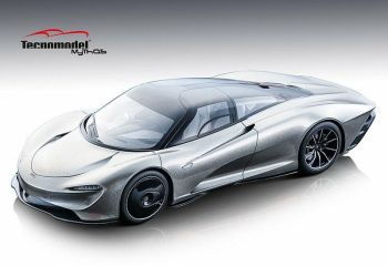 TM18-EX08C - McLAREN Speedtail Rallye Villa d'Este 2019 silver - Limited to 49 ex.