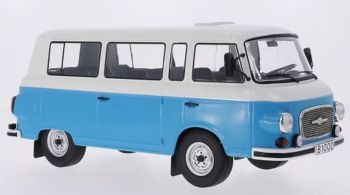 MOD18007 - BARKAS B1000 mini bus 1965 White and blue