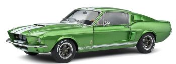 SOL1802907 - SHELBY Mustang GT500 green with white stripes 1967