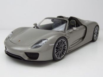 WEL18051CABGRIS - PORSCHE 918 spyder cabriolet 2012 grey