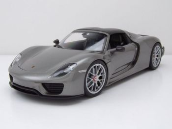 WEL18051HTNOIR - PORSCHE 918 Spyder Hardtop black 2012 grey