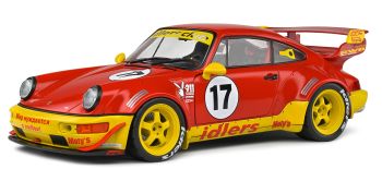 SOL1807509 - PORSCHE RWB BodyKit Maty's Idlers #17 2016 Red and Yellow