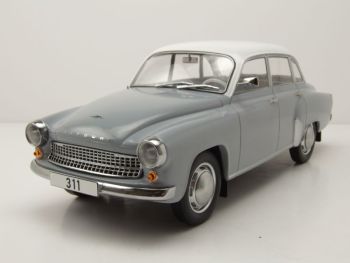 MOD18301 - WARTBURG 311 1959 Grey and white