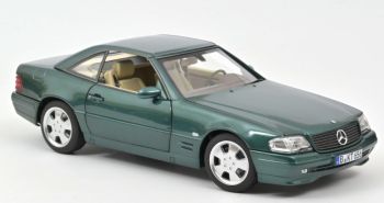 NOREV183753 - MERCEDES SL 500 1999 Green metallic