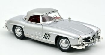 NOREV183890 - MERCEDES 300 SL Roadster 1957 Silver