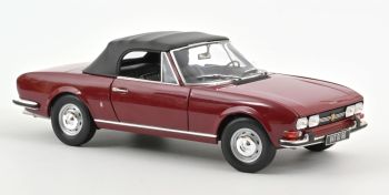 NOREV184818 - PEUGEOT 504 Cabriolet 1969 Andalusian Red