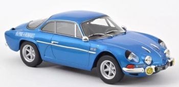 NOREV185307 - ALPINE A110 1600S 1972 Blue with side decoration