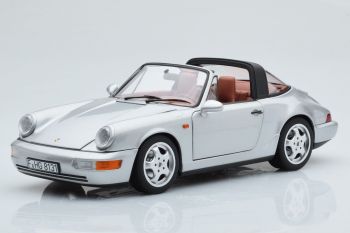 NOREV187342 - PORSCHE 911 Carrera 4 Targa 1991 Silver Metallic