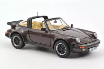 NOREV187665 - PORSCHE 911 Turbo Targa von 1987 braun metallic