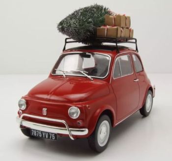 NOREV187779 - FIAT 500 L 1968 Christmas Red