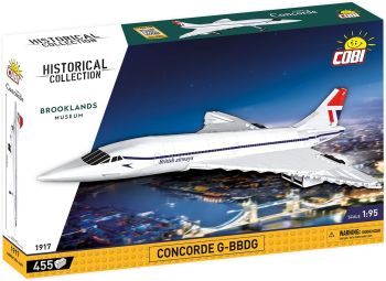 COB1917 - CONCORDE G-BBDG - 455 Pieces