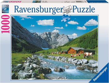 RAV192168 - Jigsaw puzzle 1000 pieces The Karwendel mountains in Austria