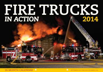 CAL211561 - 2014 American FIRE truck calendar