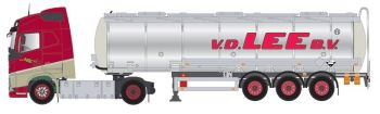 TEK63479 - VOLVO FH04 4x2 with Grey 3 Axles Tanker VAN DER LEE