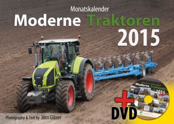 CALTRACMOD2015 - 2015 MODERN TRACTORS Calendar and 35mn DVD