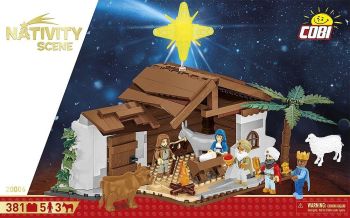 COB20006 - Christmas cot - 370 pieces