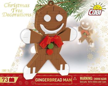 COB20013 - Tree decoration - Gingerbread man - 71 pieces