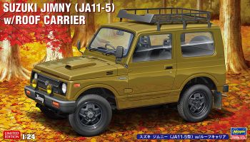 HAW20606 - SUZUKI Jimny with green roof rack to be assembled and painted