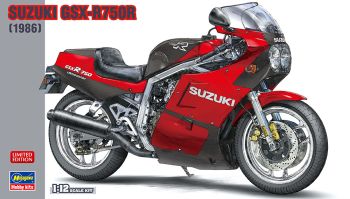 HAW21730 - SUZUKI GSX-R750R 1986 red to assemble and paint