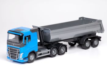 EMEK22354 - VOLVO FH 4x2 blue with 3-axle bucket