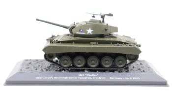 MCITY23190 - Light tank M24 Chaffee 2nd Cavalry Reconnaissance Squadron Germany 1945