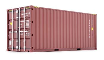 MAR2323-02 - Maritime container 20 feet brown