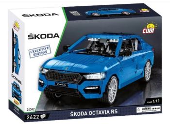 COB24342 - SKODA Octavia IV RS blue Exclusive Edition - 2520 Parts