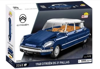 COB24348 - CITROEN DS 21 Pallas 1968 Blue - 2265 Parts