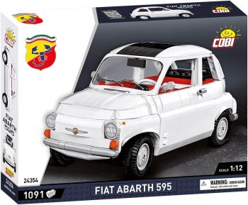 COB24354 - FIAT 500 Abarth 1965 White - 1091 pcs