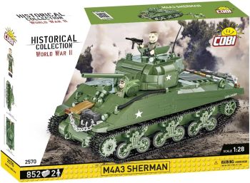 COB2570 - Tank M4A3 SHERMAN - 852 pcs