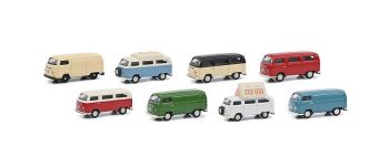 SCH26685 - VOLKSWAGEN T2A bu motorhome van set of 8 pieces