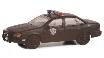 GREEN28120-D - FORD TAURUS LX 1986 Detroit Police 35th anniversary of ROBOCOP