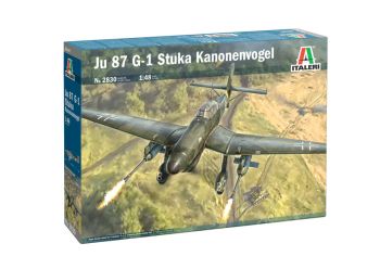 ITA2830 - JU 87 G-1 Stuka Kanonenvogel fighter plane to assemble and paint