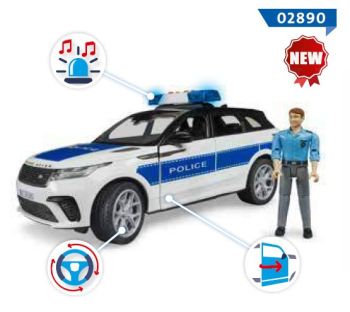 BRU2890 - RANGE ROVER Velar Police with policeman