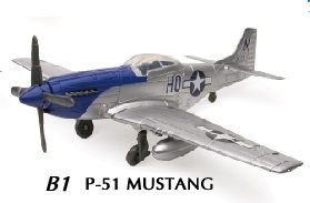 NEW20217-C - Plane MUSTANG P-51 in kit form