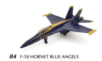 NEW21315D - Plane F/A-18 Blue angels in kit form