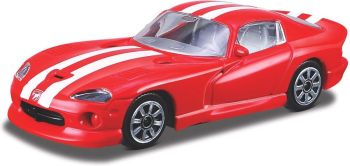 BUR30029 - DODGE Viper GTS Coupe red with white stripes