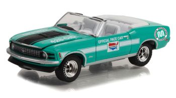 GREEN30364 - FORD Mustang mach 1 428 cobra jet from the series MICHIGAN INTERNATIONAL SPEEDWAY in blister pack