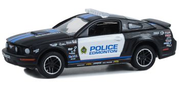 GREEN30370 - 2009 FORD Mustang GT Edmonton Police Blueline Racing under blister