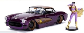 JAD30457 - CHEVROLET Corvette 1957 with BATGIRL figure