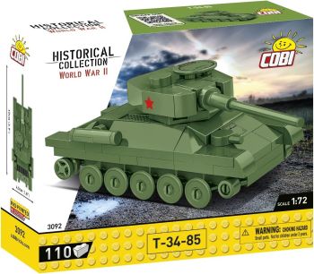 COB3092 - Tank T-34/85 - 110 Pieces