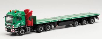 HER314831 - MAN TGS LX 6c 6x4 with 3 axles and loading crane TROST