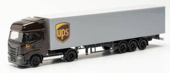 HER315036 - IVECO S-WAY LNG BOX 4x2 semi-trailer 3 axles UPS