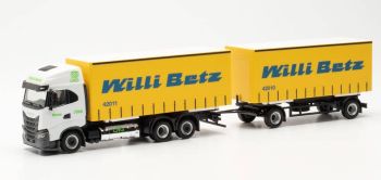 HER315913 - IVECO S-WAY LNG 6x4 forwarder with 2-axle trailer WILLI BETZ