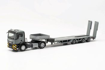 HER316194 - MAN TGS NN 4x2 with 3-axle trailer grey